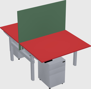 Shared electric desk