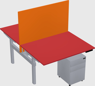 Shared electric desk
