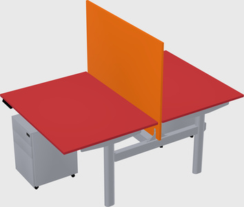 Shared electric desk