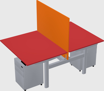 Shared electric desk