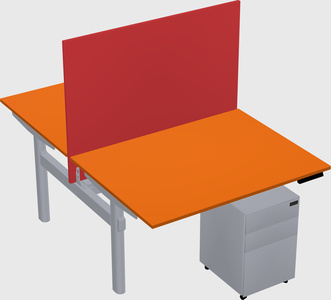 Shared electric desk