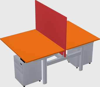 Shared electric desk