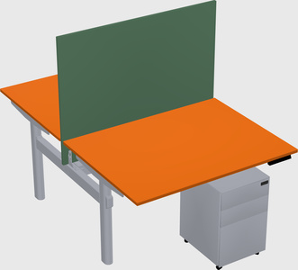 Shared electric desk