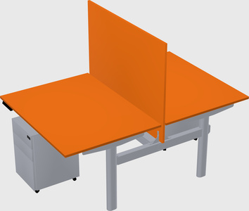 Shared electric desk