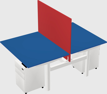 Shared electric desk