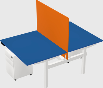 Shared electric desk