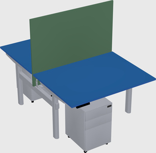 Shared electric desk