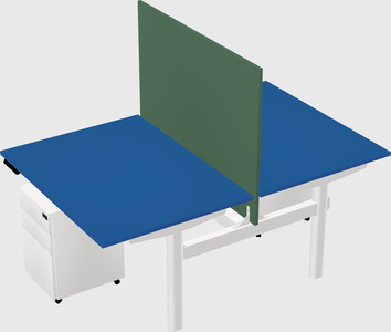 Shared electric desk