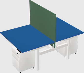 Shared electric desk