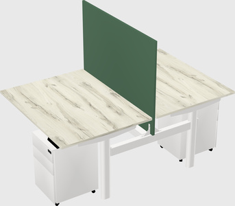 Shared electric desk