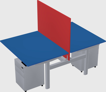 Shared electric desk