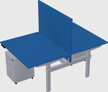 Shared electric desk
