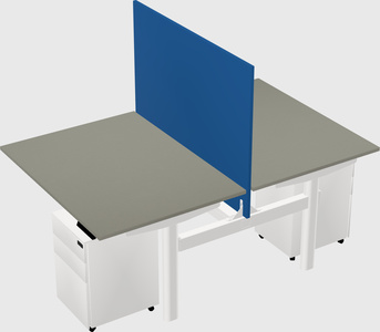 Shared electric desk