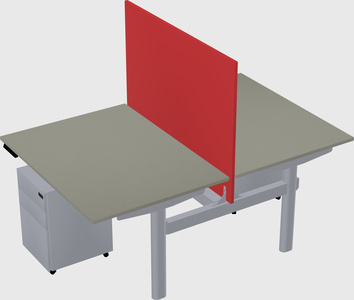 Shared electric desk