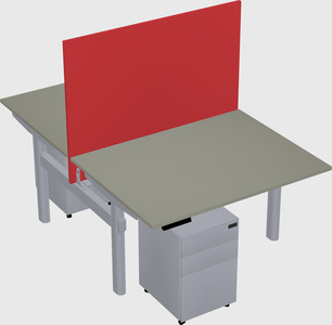 Shared electric desk