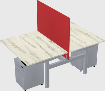 Shared electric desk