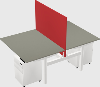 Shared electric desk