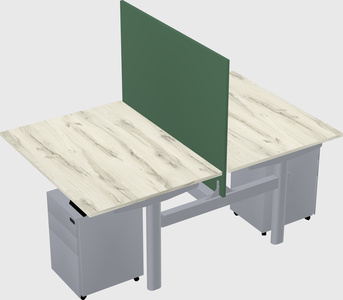 Shared electric desk