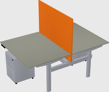 Shared electric desk