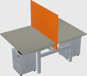 Shared electric desk