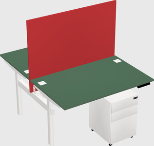 Shared electric desk