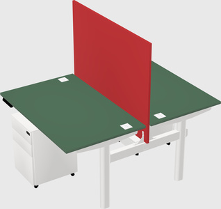 Shared electric desk