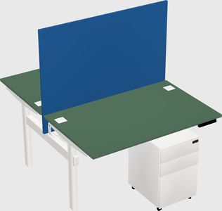 Shared electric desk