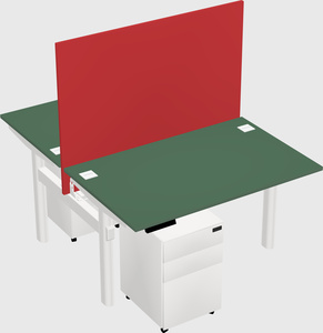 Shared electric desk