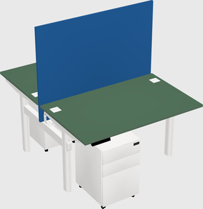 Shared electric desk