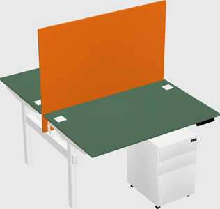 Shared electric desk