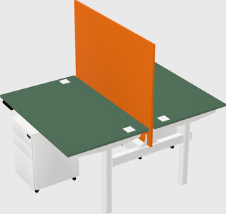 Shared electric desk