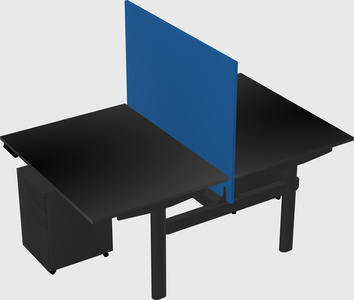 Shared electric desk