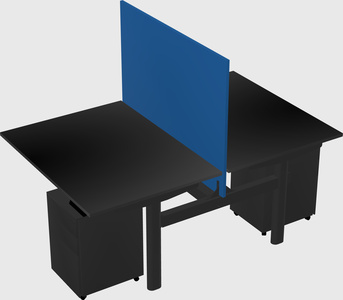 Shared electric desk