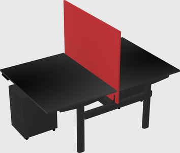 Shared electric desk