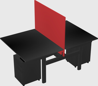 Shared electric desk