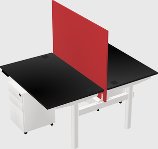 Shared electric desk