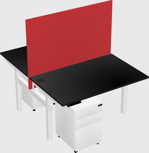 Shared electric desk