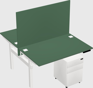 Shared electric desk