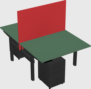 Shared electric desk