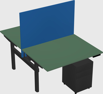 Shared electric desk