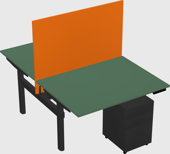 Shared electric desk