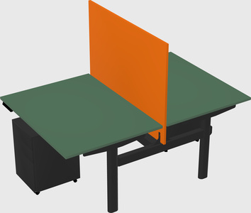 Shared electric desk