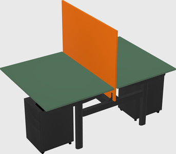 Shared electric desk