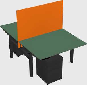 Shared electric desk