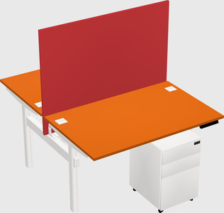 Shared electric desk