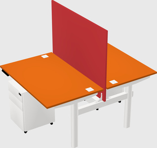 Shared electric desk