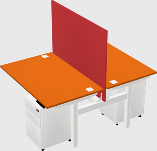 Shared electric desk
