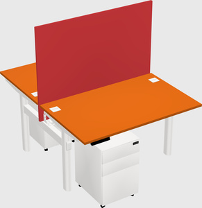 Shared electric desk