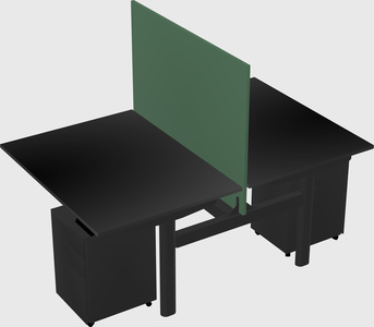 Shared electric desk