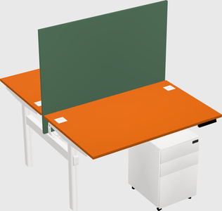 Shared electric desk